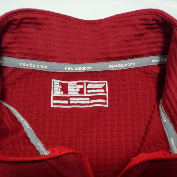 New Balance Dry Half zip Longsleeves Shirt Large - Picture 3 of 6